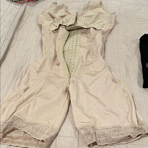 Women's Cream Shapewear Bodysuit